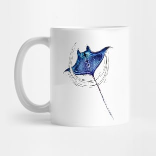 Flying to the moon Mug